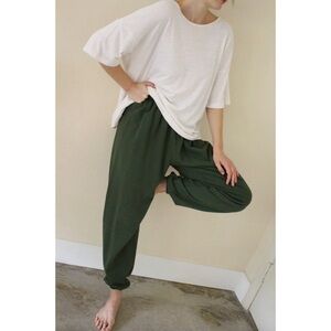 Na Nin Cleo Cotton Sweatpant Green